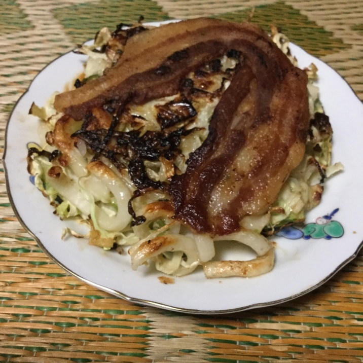 うどん入りお好み焼き レシピ 作り方 By あーるいーあい0153 楽天レシピ うどん入りお好み焼き レシピ 作り方 By あーるいーあい0153 楽天レシピ